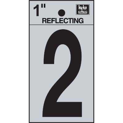 Hy-Ko Vinyl 1 In. Reflective Adhesive Number Two