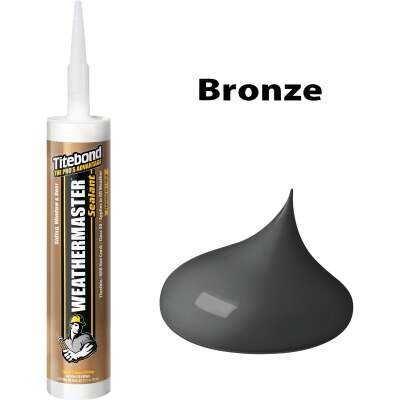 Titebond WeatherMaster 10 Oz. Polymer Sealant, 44051 Bronze