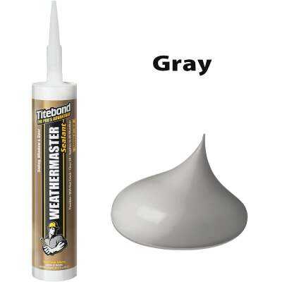Titebond WeatherMaster 10 Oz. Polymer Sealant, 46661 Gray