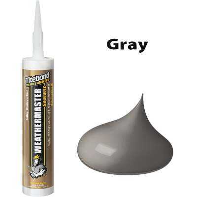 Titebond WeatherMaster 10 Oz. Polymer Sealant, 46601 Gray